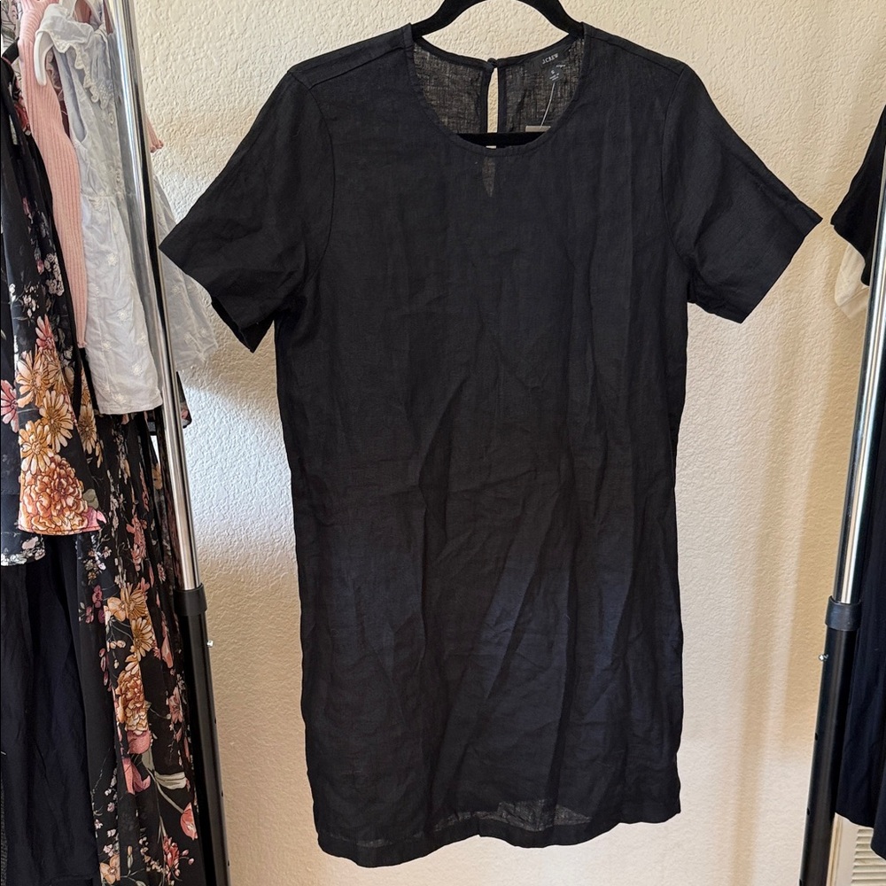 J. Crew Elegant Black Blouse